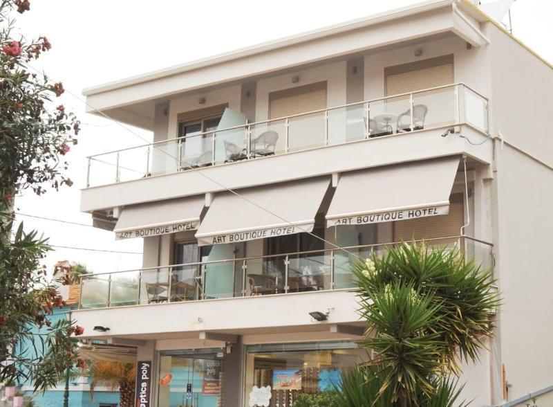 Art Boutique Suites Pefkochori Bagian luar foto