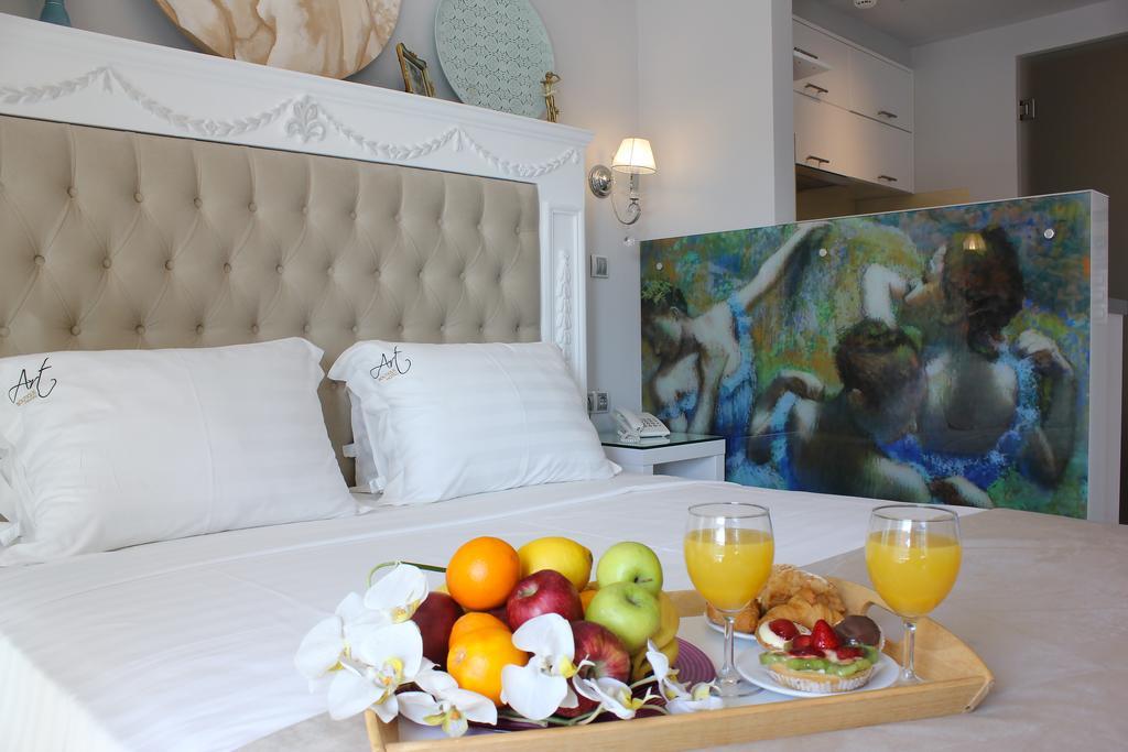 Art Boutique Suites Pefkochori Bagian luar foto