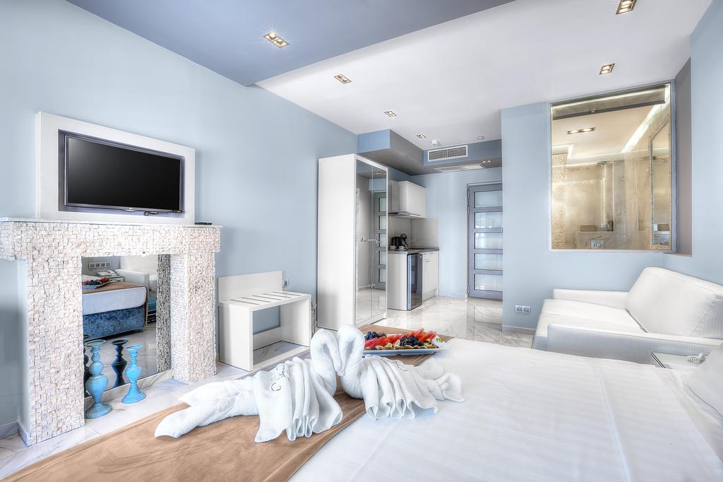 Art Boutique Suites Pefkochori Bagian luar foto